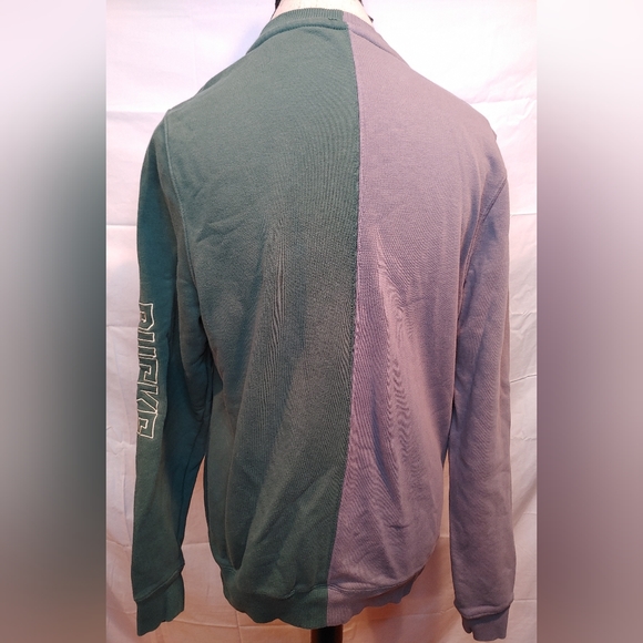 Milwaukee Bucks New Era French Terry Color Block Pullover Sweatshirt Size Medium - Picture 2 of 11